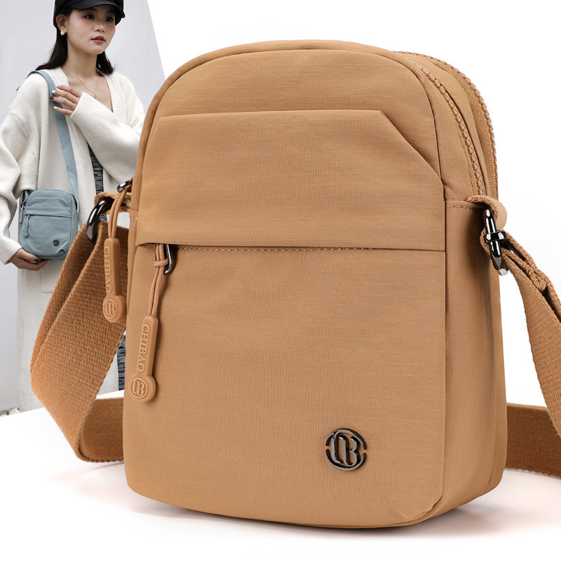 KVKY新款迷你小包包时尚百搭女士单肩斜挎包防水尼龙布女包轻便包