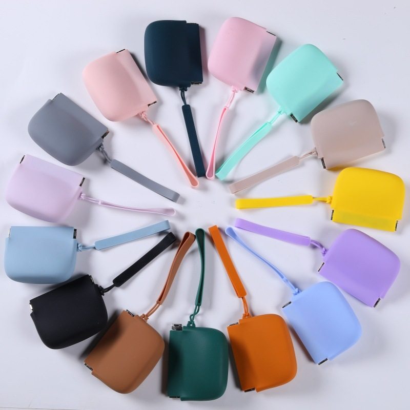 新款硅胶弹片零钱包绑手搭扣硬币收纳袋硅胶口红包耳机钥匙,收纳整理,吸尘器收纳架/盒/袋,淘宝优惠券,粉丝福利购,淘宝优惠卷