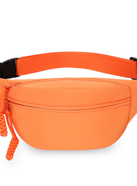 新款休闲女士胸包女包户外运动便携情侣背包腰包手机包斜挎包