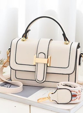 女包时尚minibag女包质感潮流小方包肩带手提斜挎单肩包bags