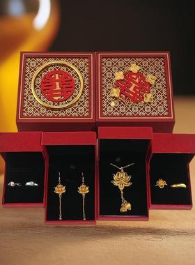 婚礼摆台订婚假五金结婚假金套装