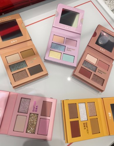Sephora/丝芙兰色彩焕变眼影修饰眼部便携易上色闪珠光哑光大地色
