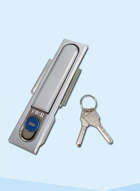 黑色机械锁具锌合金MS818-MS490平面锁配电箱锁电柜门锁机柜锁