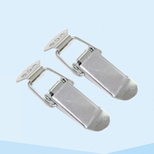 铁镀镍搭扣103不锈钢工业机械运输箱工具箱通用抽屉衣柜门锁扣