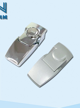 锌合金柜锁DKS-1搭扣柜门锁机箱锁隐藏式锁扣DK604带钥匙