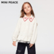 女童翻领卫衣春季 MINIPEACE太平鸟童装 儿童内搭上衣 专柜同款