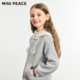 女童针织外套秋冬装 MINIPEACE太平鸟童装 开襟卫衣 专柜同款