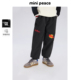 男童裤 撞色长裤 子冬季 裤 潮 加绒儿童工装 MINIPEACE太平鸟童装