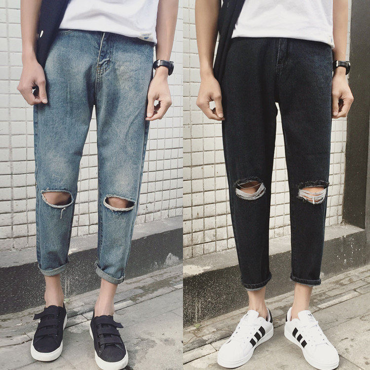 Jeans pour jeunesse en coton - Ref 1461423 Image 1