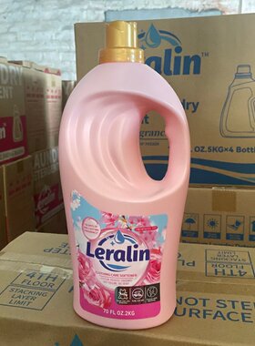 Leralin乐雅琳持久留香柔顺剂护色抑菌去污家庭用实惠装爆香72时