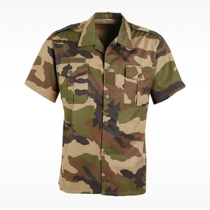 法军法国外籍军团F2短袖军版衬衫