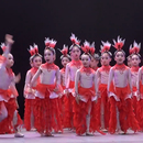 开场舞台舞女 鱼儿欢歌表演服装 一鲤惊涛跃龙门元 旦舞蹈演出服新款