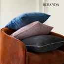 SIDANDA现代简约客厅沙发羽毛抱枕轻奢床头靠枕设计师白鹅毛靠垫