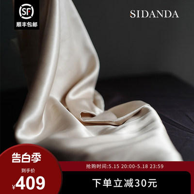 SIDANDA重磅枕套桑蚕丝成人