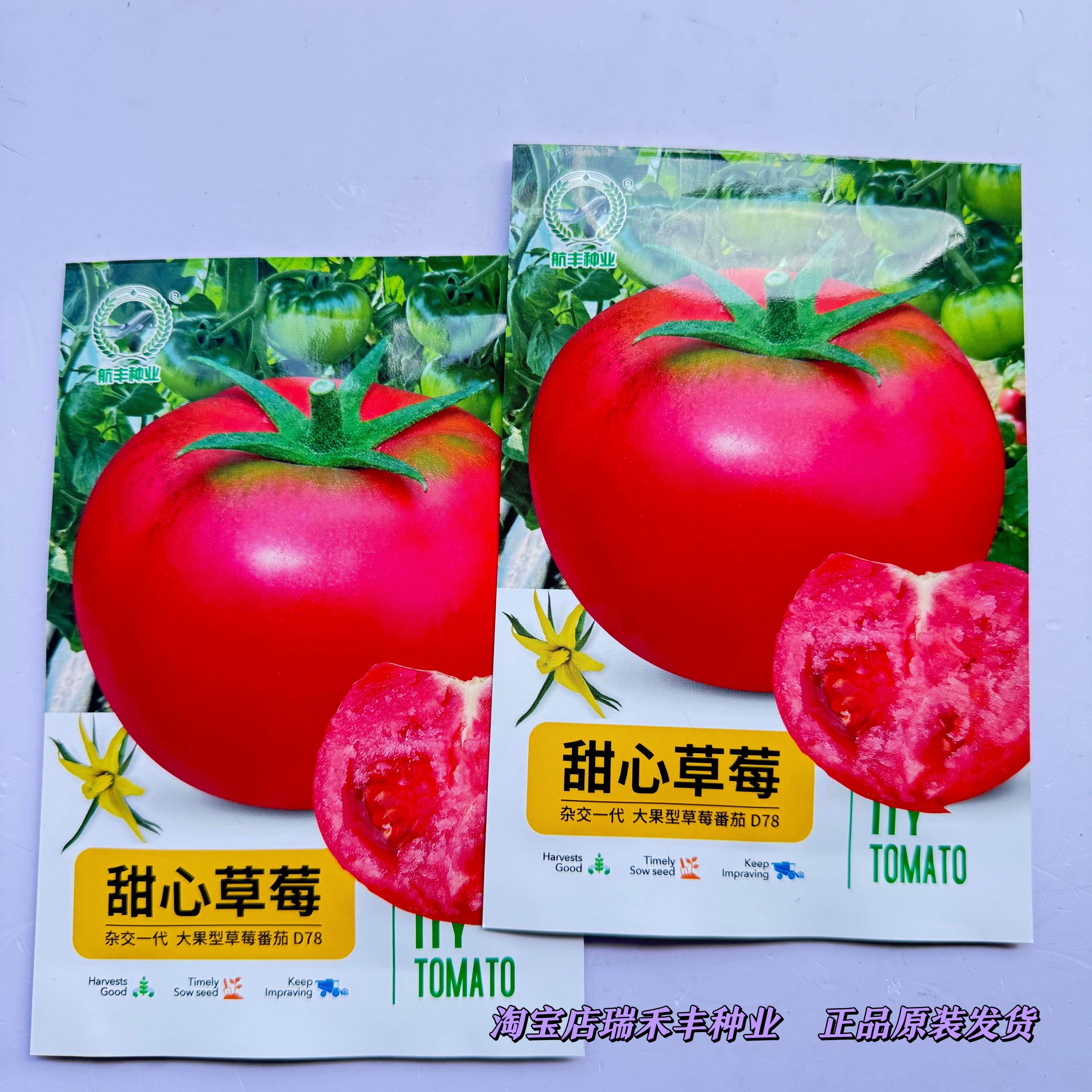 航丰甜心草莓番茄种子大