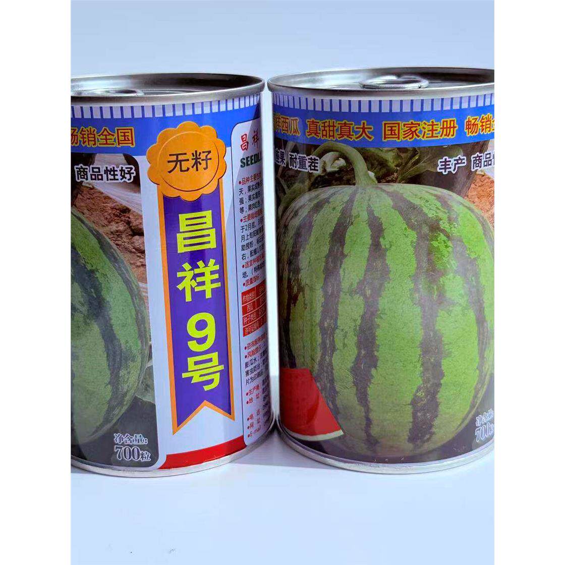 无籽昌祥9号西瓜种子中熟