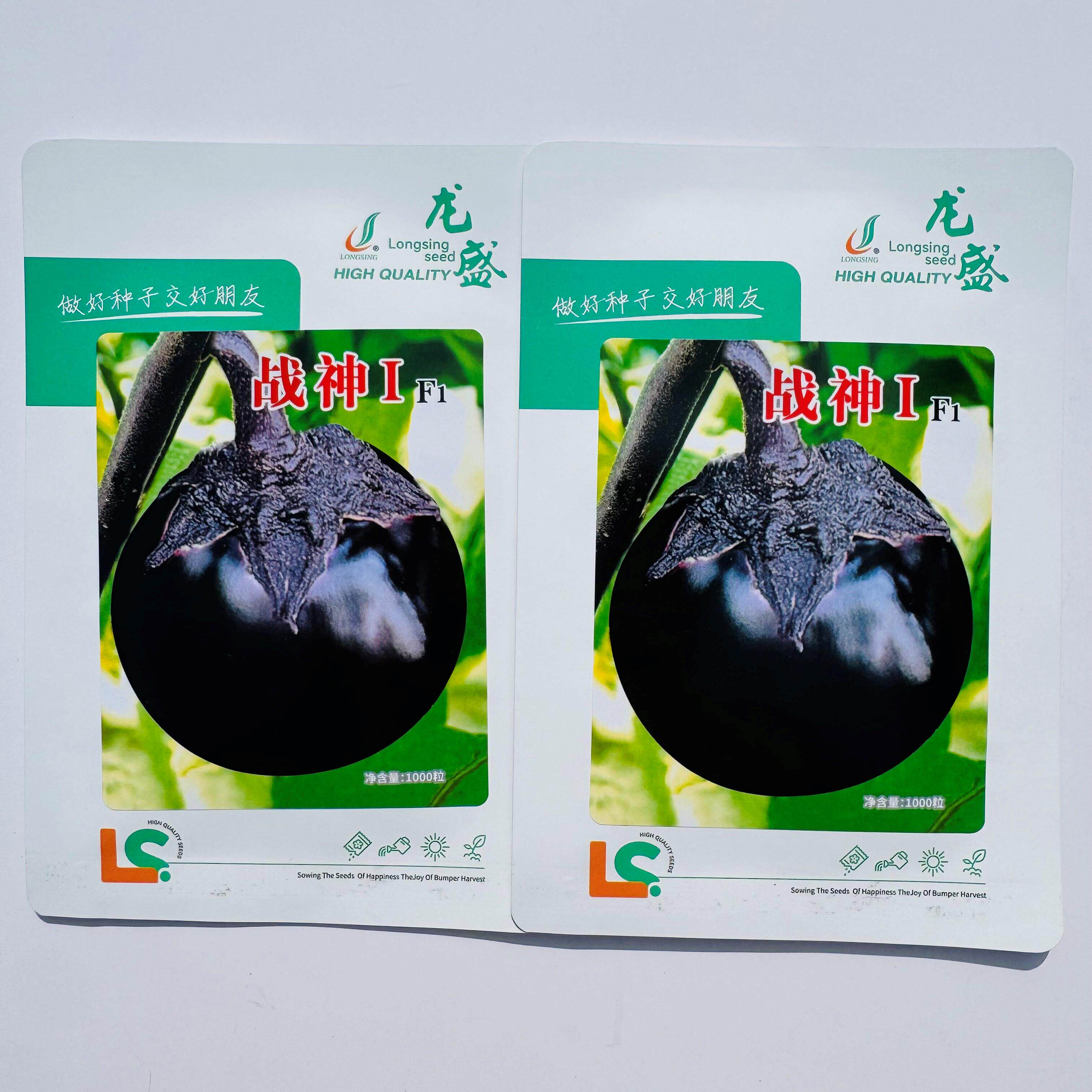 战神1号特大黑圆茄茄子种