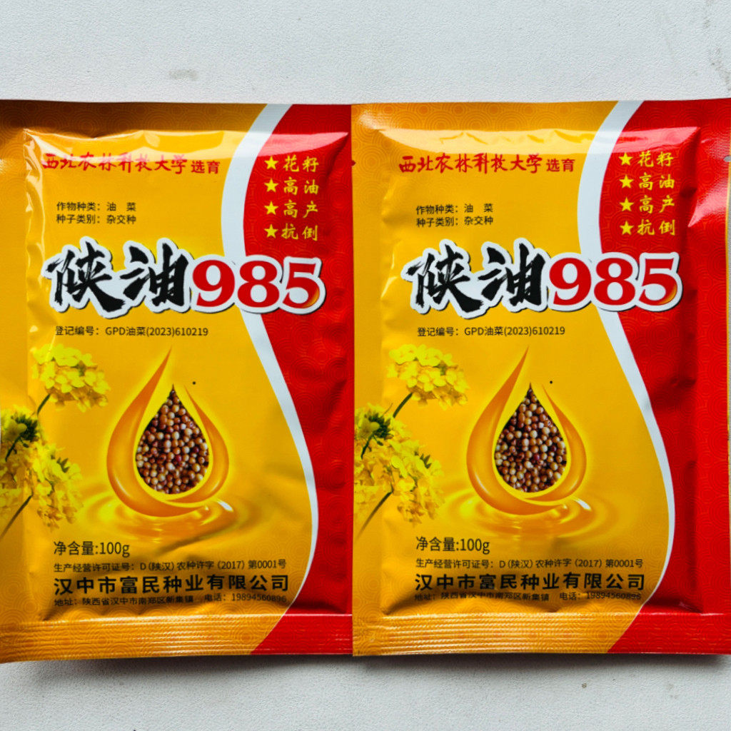 高产矮杆油菜种子花粒宜