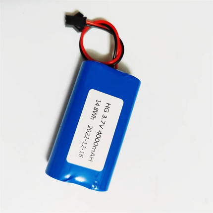 18650锂电池组3.7v 3.6地锁车位锁电池4400mah太阳能音响大容量