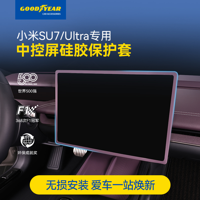小米中控屏幕硅胶保护框