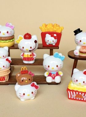 卡通麦麦KT 装饰diy饰品挂件钥匙扣公仔盲袋萌粒桌面摆件树脂配件