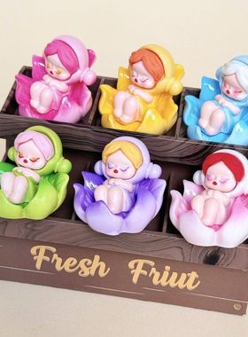 创意泡泡花朵SP 盲袋萌粒diy饰品挂件钥匙扣公仔桌面摆件树脂配件