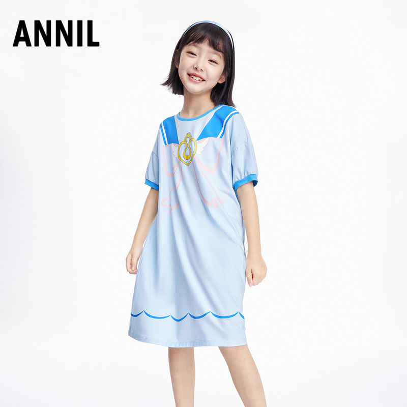 短袖睡裙Annil/安奈儿