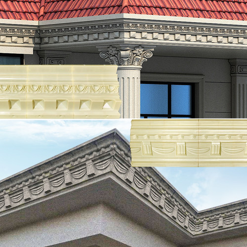 屋檐线条模具别墅房檐线厂家直销