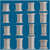 方墩模具罗马柱子方柱模型阳台柱墩水泥墩栏杆大墩子别墅建筑模板