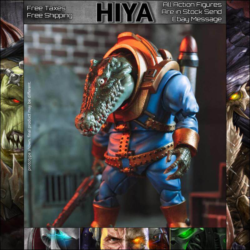 75寸1/18 特警判官 外星鳄鱼雇佣兵克莱格可动手办模型