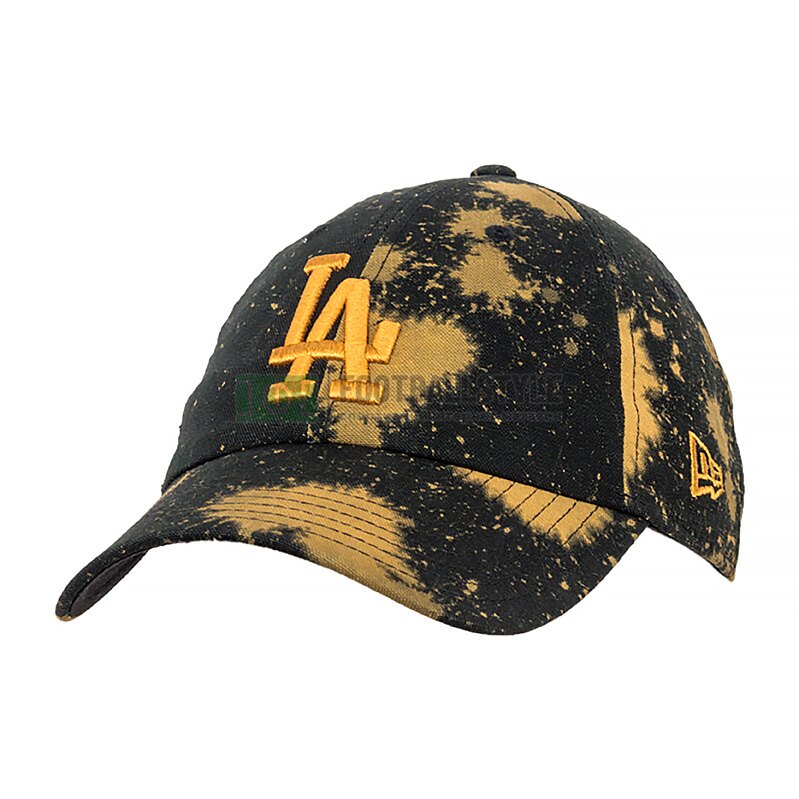 New Era 纽亦华MLB 道奇队 迷彩系列金标硬顶弯檐男女棒球帽