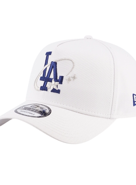 NewEra 纽亦华 MLB 道奇队星标刺绣鸭舌帽子男女款遮阳防晒可调节