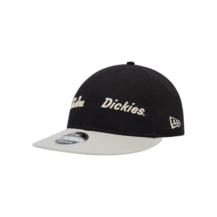 new era & dickies联名款 平檐棒球帽子经典logo潮流帽