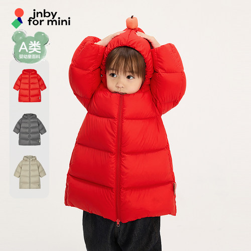 江南布衣长款羽绒服H型