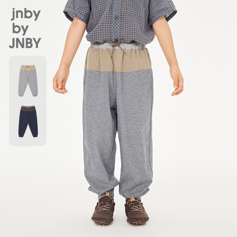 新款江南布衣童装长裤束脚裤长绒棉26夏男童jnbybyjnby1Q6E12800