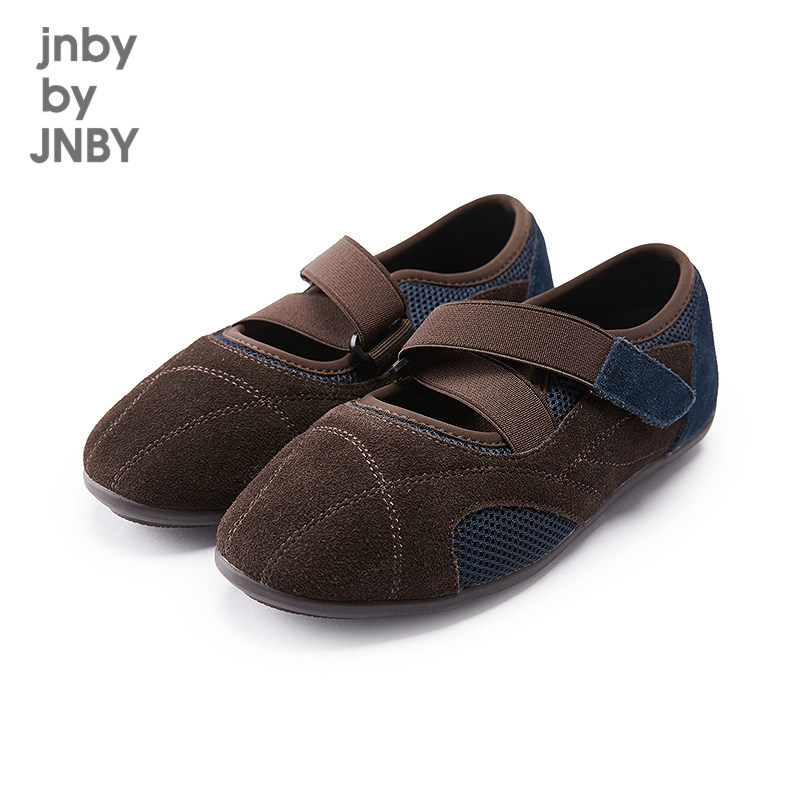 新款江南布衣童装鞋子舞蹈鞋休闲26春女童jnbybyjnby6Q