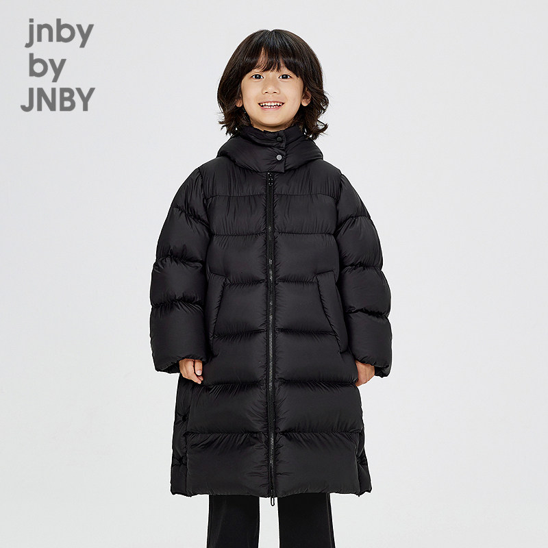 江南布衣童装长款羽绒服保暖轻盈休闲宽松冬男女童儿童jnbybyjnby
