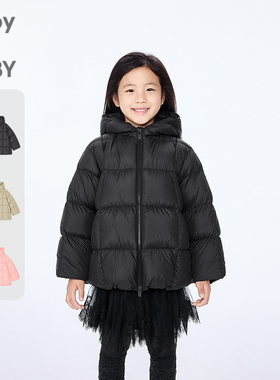 新款江南布衣童装短款羽绒服保暖25冬男女童jnbybyjnby1X0C10040