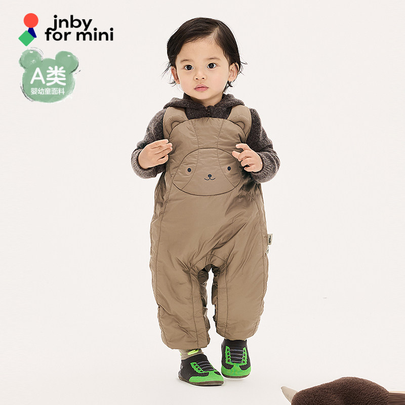 新款江南布衣婴童背带长裤25冬男女童jnbybyjnbyYPAE