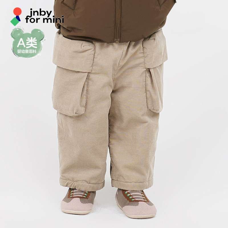 [薄绒]江南布衣婴童灯芯绒锥形裤秋冬男女童婴儿儿童jnbybyj