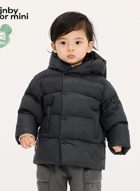 新款江南布衣中长款羽绒服H型25冬男女童婴儿jnbybyjnbyYP0C10440