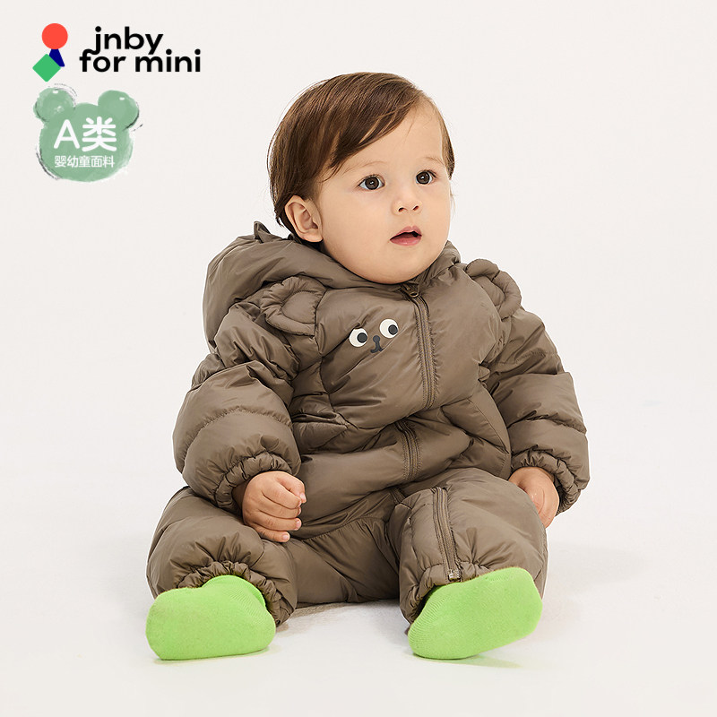 [节日系列]新款江南布衣婴童长袖连体衣25冬男女童婴儿jnbyb