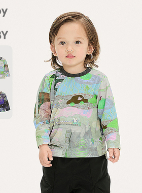 新款江南布衣婴童长袖T恤H型25冬男女童婴儿jnbybyjnbyYPB110150