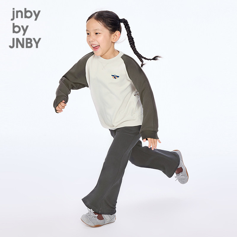 江南布衣童装卫裤长裤套装运动时髦洋气户外秋男女童jnbybyjnby