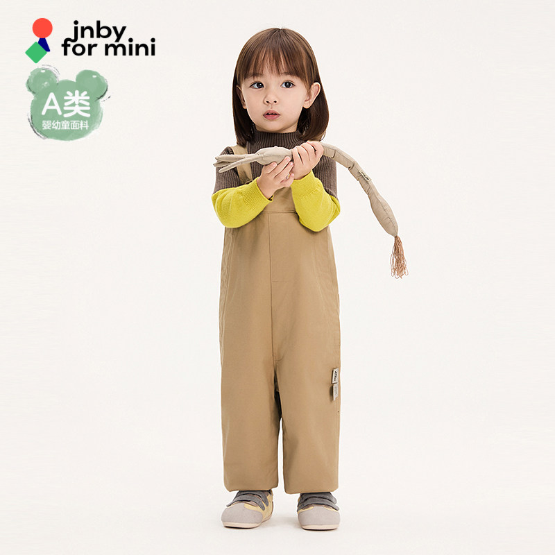 江南布衣婴童宽松运动户外背带裤秋季男女童婴儿jnbybyjnby