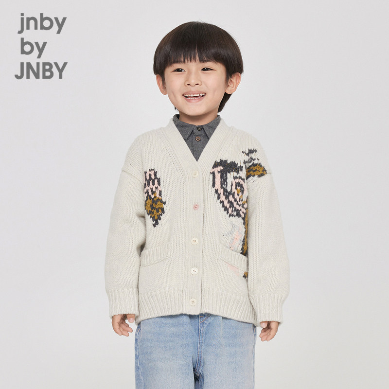 [亲子装][绵羊毛]江南布衣童装秋装开衫外套男女童儿童jnbyb