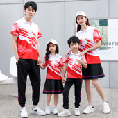 中小学生运动会班服定制毕业班初中高中校服团购 套装 夏季 运动短袖