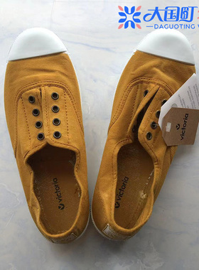 全新 全新西班牙帆布鞋女鞋 维多利亚06623不累脚 通勤橡胶鞋底