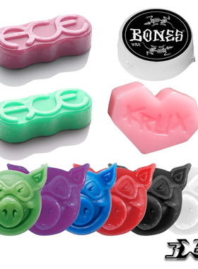 INDY BONES KRUX PIG ACE滑板蜡滑板蜡块台阶杆蜡 北京TOUR滑板店