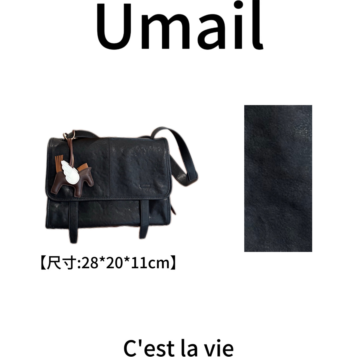 新款小众复古高级邮差包百搭通勤单肩斜挎包25325,箱包皮具/热销女包/男包,单肩包,淘宝优惠券,粉丝福利购,淘宝优惠卷